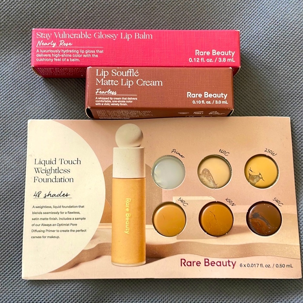Rare Beauty -lip gloss bundle